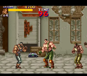 Final Fight 2 (USA) screen shot game playing